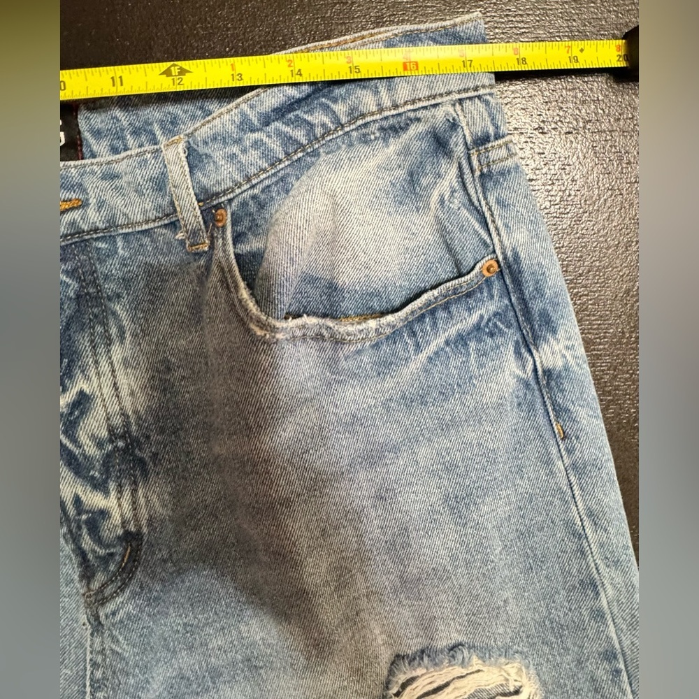 BDG Destructed Straight Vintage Wash Button Fly Baggy Denim Jeans Size33(35) - Picture 9 of 11